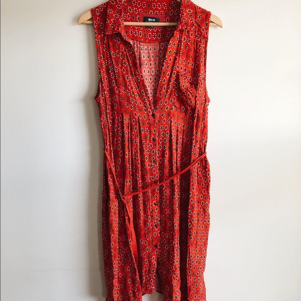 Anthropologie belted dress